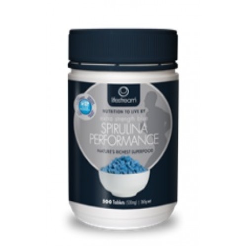 Lifestream Spirulina Blue 500mg 500 Tablets